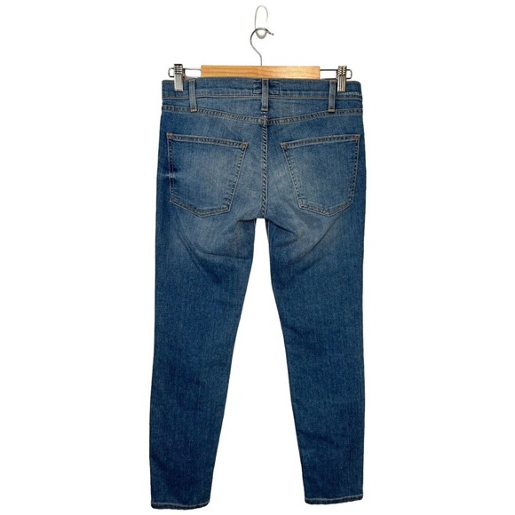 Current Elliott The Stiletto Ankle Skinny Carnival Blue 27 - Picture 6 of 14